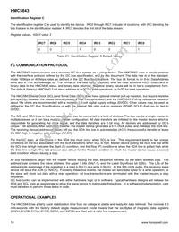 HMC5843-TR Datasheet Page 18