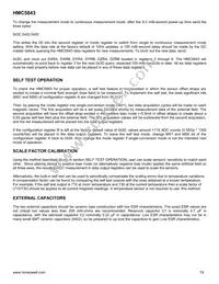 HMC5843-TR Datasheet Page 19