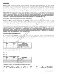 HMC6352-TR Datasheet Page 6