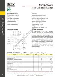 HMC674LC3CTR Datasheet Page 3