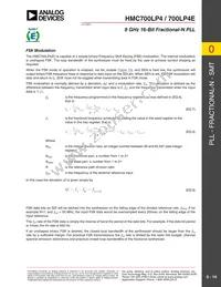 HMC700LP4 Datasheet Page 14