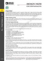 HMC700LP4 Datasheet Page 15