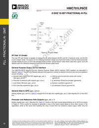 HMC701LP6CETR Datasheet Page 11