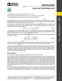 HMC701LP6CETR Datasheet Page 16