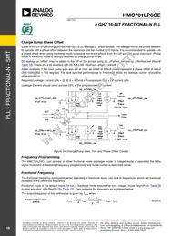 HMC701LP6CETR Datasheet Page 19