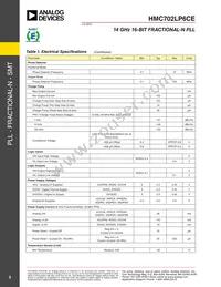 HMC702LP6CETR Datasheet Page 3