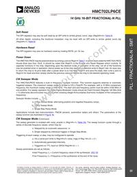 HMC702LP6CETR Datasheet Page 22