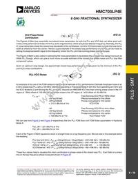 HMC703LP4E Datasheet Page 16