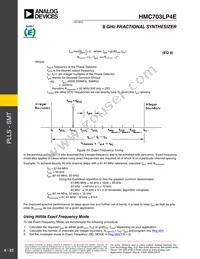 HMC703LP4E Datasheet Page 23