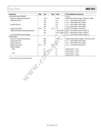HMC7043LP7FETR Datasheet Page 7