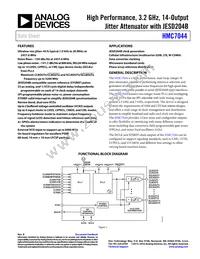 HMC7044LP10BE Datasheet Cover