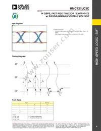 HMC721LC3C Datasheet Page 4