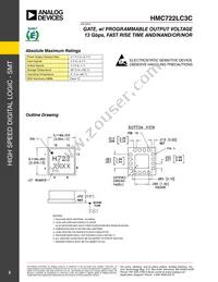HMC722LC3C Datasheet Page 5