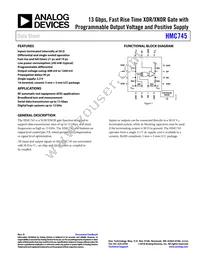 HMC745LC3TR Datasheet Cover
