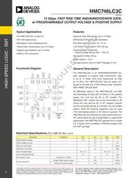 HMC746LC3CTR Datasheet Cover