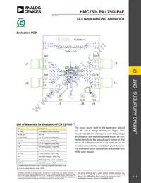 HMC750LP4E Datasheet Page 8