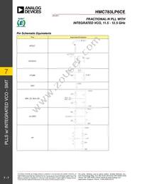 HMC783LP6CETR Datasheet Page 7