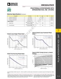 HMC824LP6CETR Datasheet Page 4