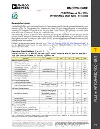 HMC828LP6CETR Datasheet Page 2