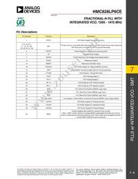 HMC828LP6CETR Datasheet Page 6