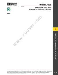 HMC828LP6CETR Datasheet Page 10