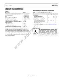 HMC832ALP6GETR Datasheet Page 7