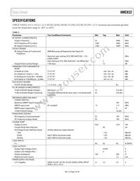 HMC832LP6GE Datasheet Page 3