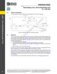 HMC835LP6GETR Datasheet Page 21