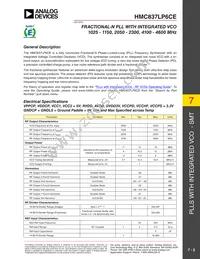 HMC837LP6CETR Datasheet Page 2