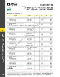 HMC837LP6CETR Datasheet Page 5