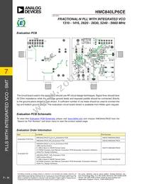 HMC840LP6CE Datasheet Page 11