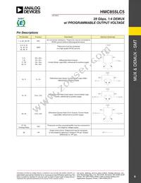 HMC855LC5 Datasheet Page 6