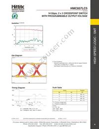 HMC857LC5TR-R5 Datasheet Page 4