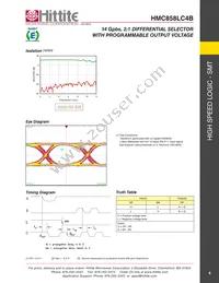 HMC858LC4BTR-R5 Datasheet Page 4