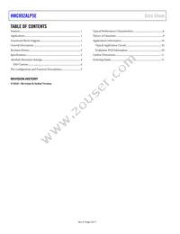 HMC892ALP5ETR Datasheet Page 2