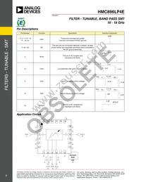 HMC896LP4ETR Datasheet Page 7