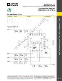 HMC910LC4BTR-R5 Datasheet Page 8