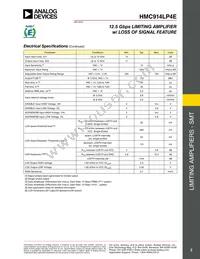 HMC914LP4ETR Datasheet Page 2