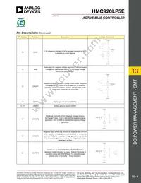 HMC920LP5E Datasheet Page 8