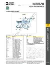 HMC920LP5E Datasheet Page 14