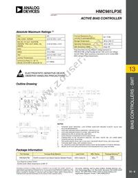 HMC981 Datasheet Page 6