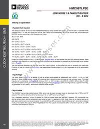 HMC987LP5E Datasheet Page 14