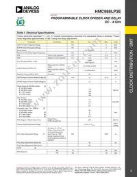 HMC988LP3E Datasheet Page 2