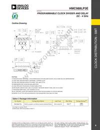 HMC988LP3E Datasheet Page 8