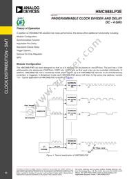 HMC988LP3E Datasheet Page 11