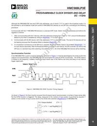 HMC988LP3E Datasheet Page 12