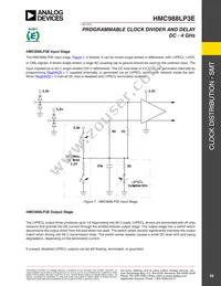 HMC988LP3E Datasheet Page 16