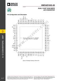 HMCAD1040-40 Datasheet Page 7