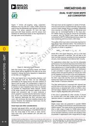 HMCAD1040-80 Datasheet Page 11