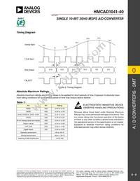 HMCAD1041-40 Datasheet Page 6